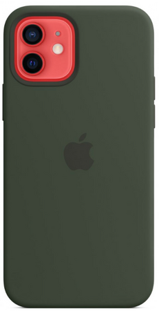 Чехол Apple для iPhone 12 Pro Silicone Case Cypress green (оригинал), изображение 4