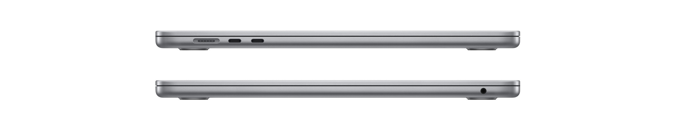 MacBook Air 15" M2 8-core 8GB 256GB 2023 Space Gray (MQKP3), Цвет: Space Gray / Серый космос, Жесткий диск SSD: 256 Гб, Оперативная память: 8 Гб, изображение 5