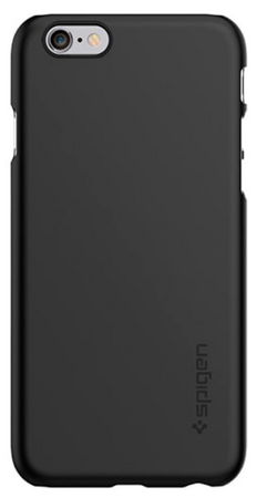 Чехол Spigen для iPhone 6/6S Thin Fit Черный