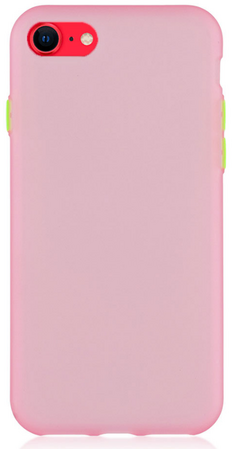 Чехол для iPhone 7/8 Brosco Fresh Розово-Зеленый