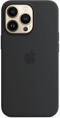 Чехол Silicone Case для iPhone 13 Pro тёмная ночь, изображение 3
