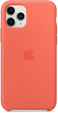 Чехол Apple для iPhone 11 Pro Silicone Case Clementine (оригинал), изображение 2