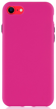 Чехол для iPhone 7/8 Brosco Fresh Розово-Черный