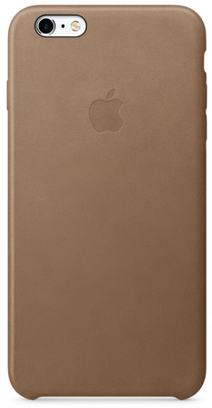 Чехол Apple для iPhone 6S Plus Leather Case Light Brown