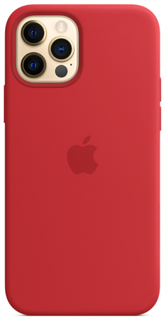 Чехол Apple для iPhone 12 Pro Silicone Case PRODUCT(RED) (оригинал), изображение 2