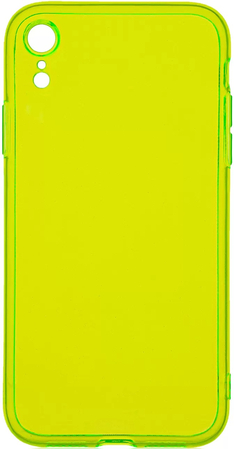 Чехол для iPhone XR Brosco Neon Желтый, Цвет: Yellow / Желтый, изображение 5