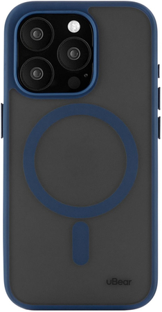 Чехол защитный uBear Cloud Mag Case iPhone 15 Pro Max синий, Цвет: Blue / Синий