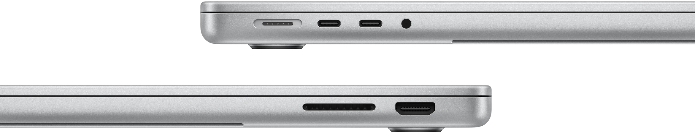 Apple MacBook Pro 14 MR7J3 Silver (M3 8-Core, GPU 10-Core, 8GB, 512GB), Цвет: Silver / Серебристый, Жесткий диск SSD: 512 Гб, Оперативная память: 8 Гб, изображение 4