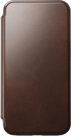 Защитный чехол для iPhone 15 Pro Nomad Modern Leather Folio, brown, изображение 6