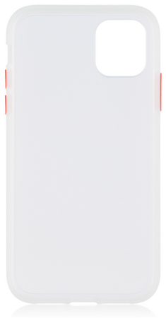 Чехол для iPhone 11 Pro Max Brosco STTPU Бело-красный, изображение 6