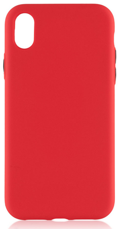Чехол для iPhone XR Brosco Fresh Красно-черный