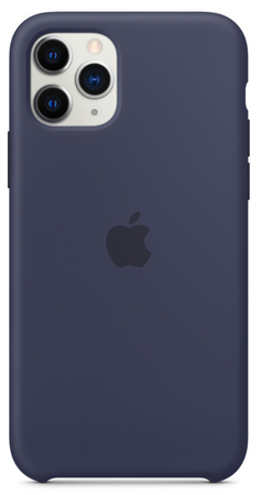 Чехол Apple для iPhone 11 Pro Silicone Case Midnight Blue (оригинал), изображение 2