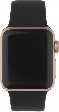 Ремешок для Apple Watch 38/40 Interstep Black, изображение 3