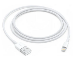 Кабель Apple USB (M)- Lightning (M), 1 м, белый OEM