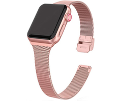 Ремешок Tech-Protect Thin Milanese Apple Watch 41 mm Rose Gold