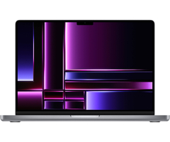Apple MacBook Pro 14" Space Gray (M2 Pro 10-Core, GPU 16-Core, 16GB, 512GB), Цвет: Space Gray / Серый космос, Жесткий диск SSD: 512 Гб, Оперативная память: 16 Гб
