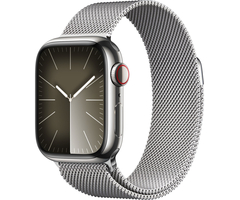 Apple Watch Series 9 41mm Steel Silver, Размер корпуса/ширина крепления: 41, Цвет: Silver / Серебристый