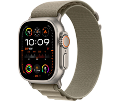 Apple Watch Ultra 2 49mm Titanium Case With Olive Alpine Loop, Размер корпуса/ширина крепления: 49, Цвет: Olive / Оливковый