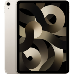 iPad Air 2022 WiFi+Cellular 64GB Starlight, Объем встроенной памяти: 64 Гб, Цвет: Starlight / Сияющая звезда, Возможность подключения: Wi-Fi+Cellular