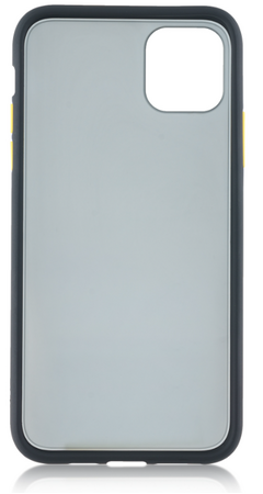 Чехол для iPhone 12 Mini Brosco STTPU Черно-Желтый, изображение 4
