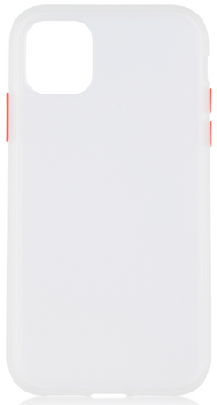 Чехол для iPhone 11 Pro Max Brosco STTPU Бело-красный