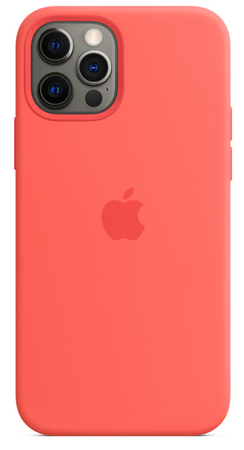 Чехол Apple для iPhone 12 Pro Silicone Case Pink Citrus (оригинал)