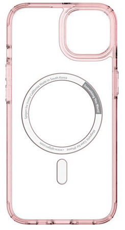 Чехол Spigen Ultra Hybrid MagSafe для iPhone 13, Rose Crystal, изображение 7