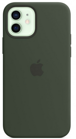 Чехол Apple для iPhone 12 Pro Silicone Case Cypress green (оригинал), изображение 5