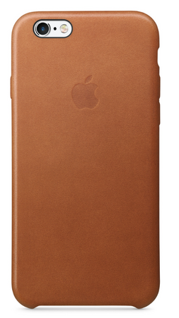 Чехол Apple для iPhone 6S Plus Leather Case Saddle Brown