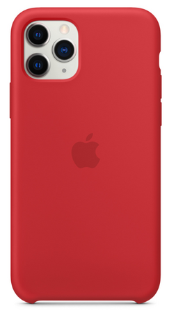 Чехол Apple для iPhone 11 Pro Silicone Case (PRODUCT)RED (оригинал), изображение 2