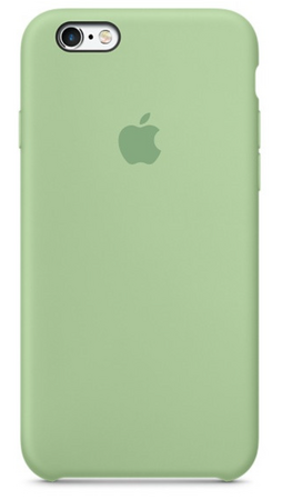 Чехол Apple для iPhone 6S Plus, Silicone Case, Mint (iLend)