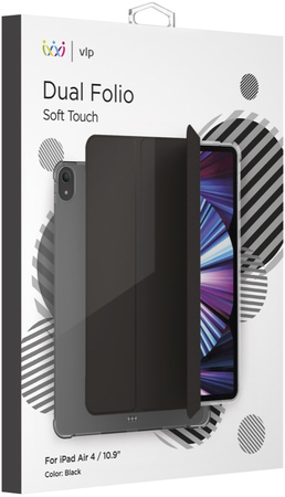 Чехол для iPad Air 10.9" VLP Dual Folio Black, Цвет: Black / Черный, изображение 4