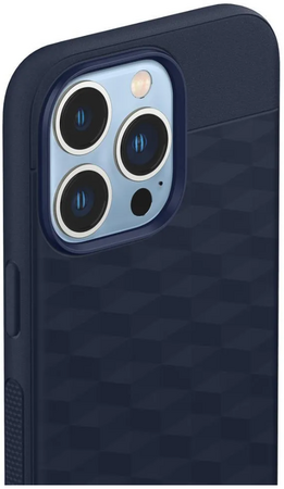 Чехол для iPhone 13 Pro Caseology Parallax Midnight Blue, синий, изображение 5