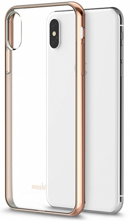 Чехол-накладка Moshi Vitros для Apple iPhone XS Max (99MO103302) Champagne Gold, изображение 2
