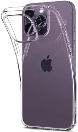 Чехол Spigen Liquid Crystal для iPhone 14 Pro Max Crystal Clear, изображение 4
