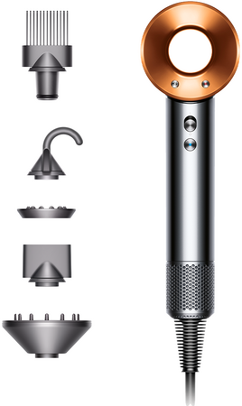 Фен Dyson Supersonic HD07 Nickel/Copper, Цвет: Silver / Серебристый, изображение 4