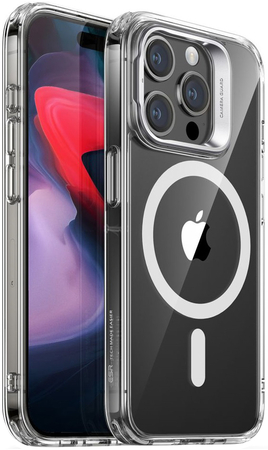 Защитный чехол ESR Classic Kickstand Halolock Magsafe iPhone 15 PRO Clear, Цвет: Clear / Прозрачный, изображение 3