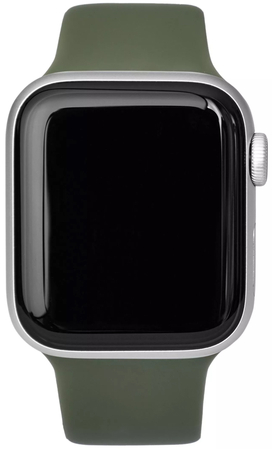 Ремешок для Apple Watch 40mm VLP Силикон Тёмно зелёный, изображение 2
