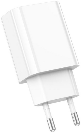Сетевое зарядное устройство Borofone BA65A White, изображение 2