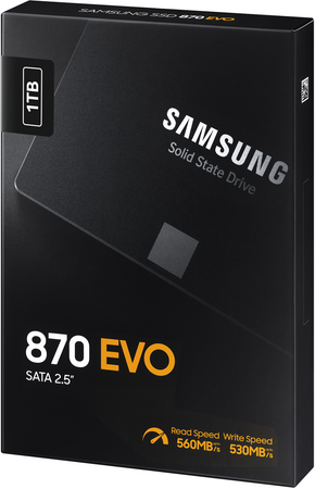 SSD накопитель Samsung 870 EVO 1 ТБ (MZ-77E1T0BW), изображение 8