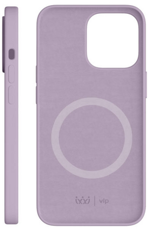 Чехол для iPhone 13 Pro VLP Silicone case with MagSafe Violet, Цвет: Violet / Фиолетовый, изображение 2