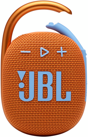 Портативная колонка JBL Clip 4 Orange, Цвет: Orange / Оранжевый