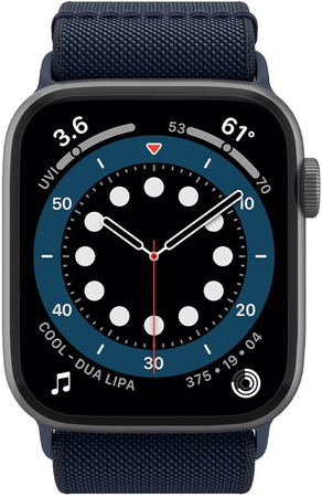 Ремешок для Apple Watch 40/41mm Spigen Fit Lite Navy, изображение 2