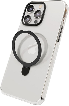Чехол VLP Ring Case с MagSafe для iPhone 15 Pro Max черный, Цвет: Black / Черный, изображение 2