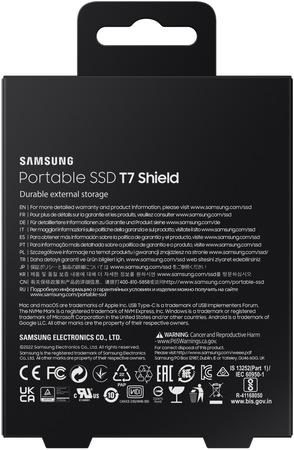 Внешний SSD Samsung T7 Shield 1Tb (MU-PE1T0S/WW), изображение 9