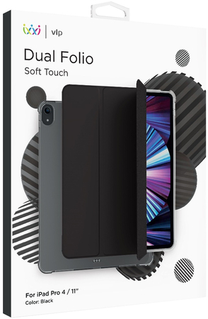 Чехол для iPad Pro 11" VLP Dual Folio Black, Цвет: Black / Черный, изображение 6