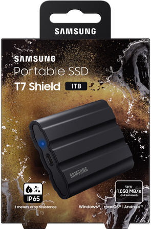 Внешний SSD Samsung T7 Shield 1Tb (MU-PE1T0S/WW), изображение 8