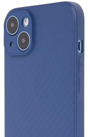 Чехол для iPhone 14 Plus Brosco Carbon Blue, изображение 4