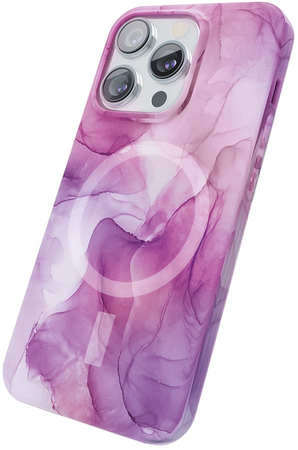 Чехол защитный VLP Splash case с MagSafe для iPhone 14 Pro розовый, Цвет: Pink / Розовый, изображение 3