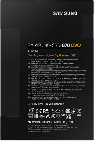 SSD накопитель Samsung 870 QVO 1 ТБ (MZ-77Q1T0BW), изображение 9